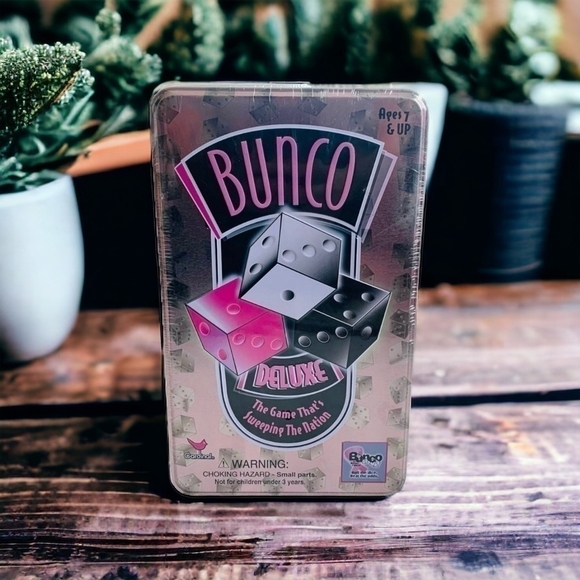 NIB Bunco Deluxe Cardinal Games The Original Game of Dice! Family Board Game - Picture 2 of 5